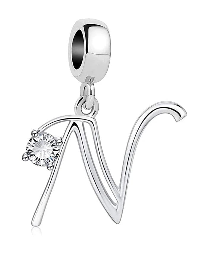 Pangama Jewelry Charm N Letter A~Z Alphabet Charm