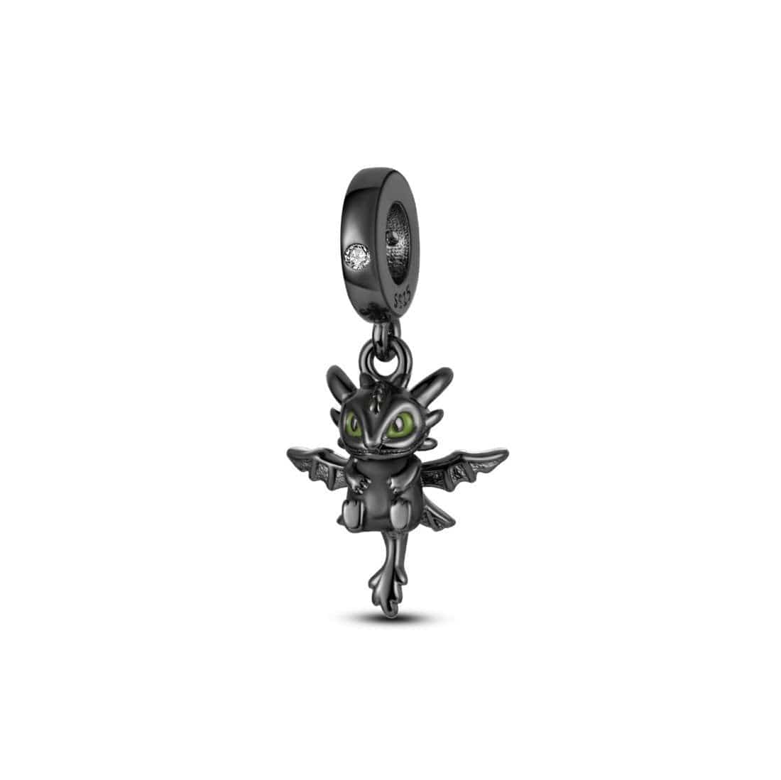 Pangama Jewelry Charm Night Fury Black Pendant Charm