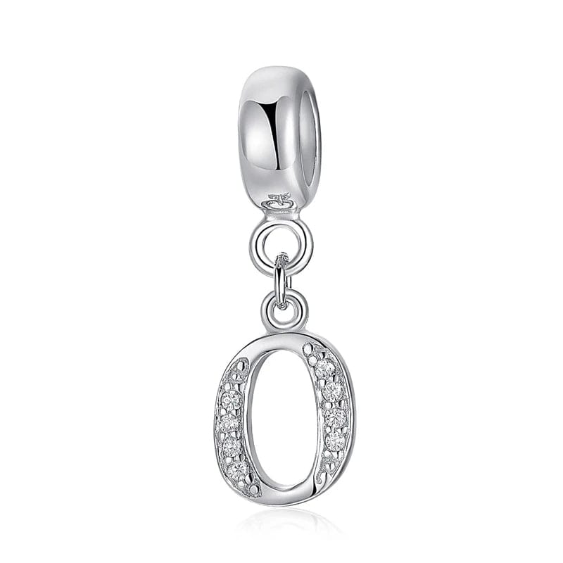 Pangama Jewelry Charm O Letter A~Z Alphabet Charm