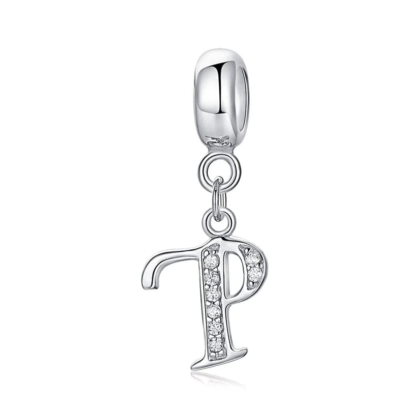 Pangama Jewelry Charm P Letter A~Z Alphabet Charm