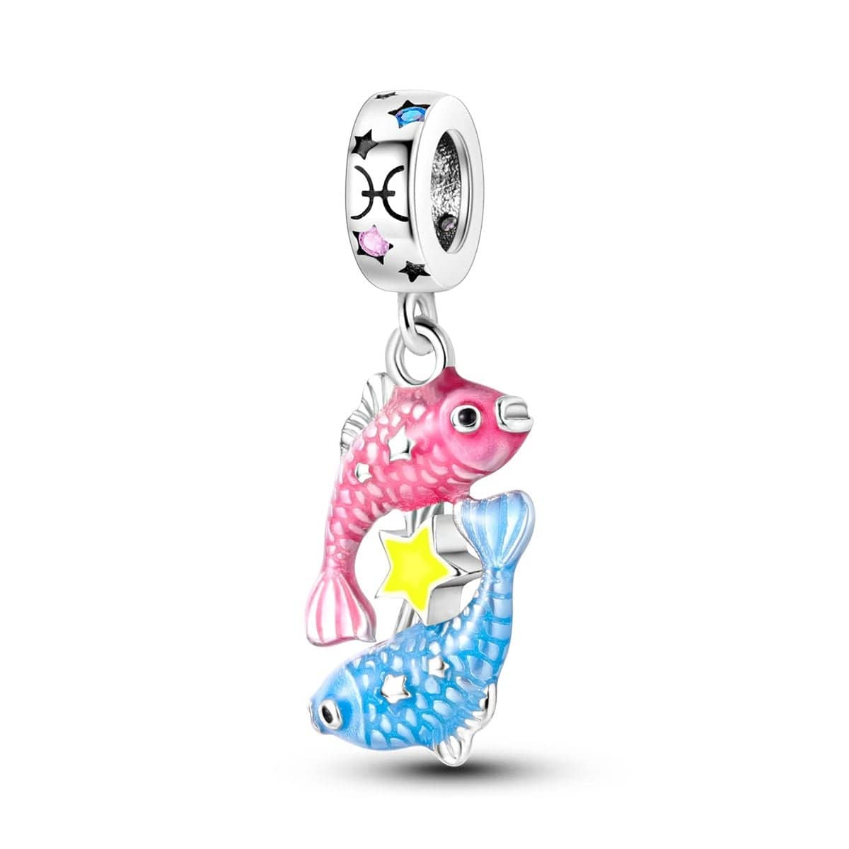 Pangama Jewelry Charm Pisces Astrology Signs Zodiac Constellation Charms