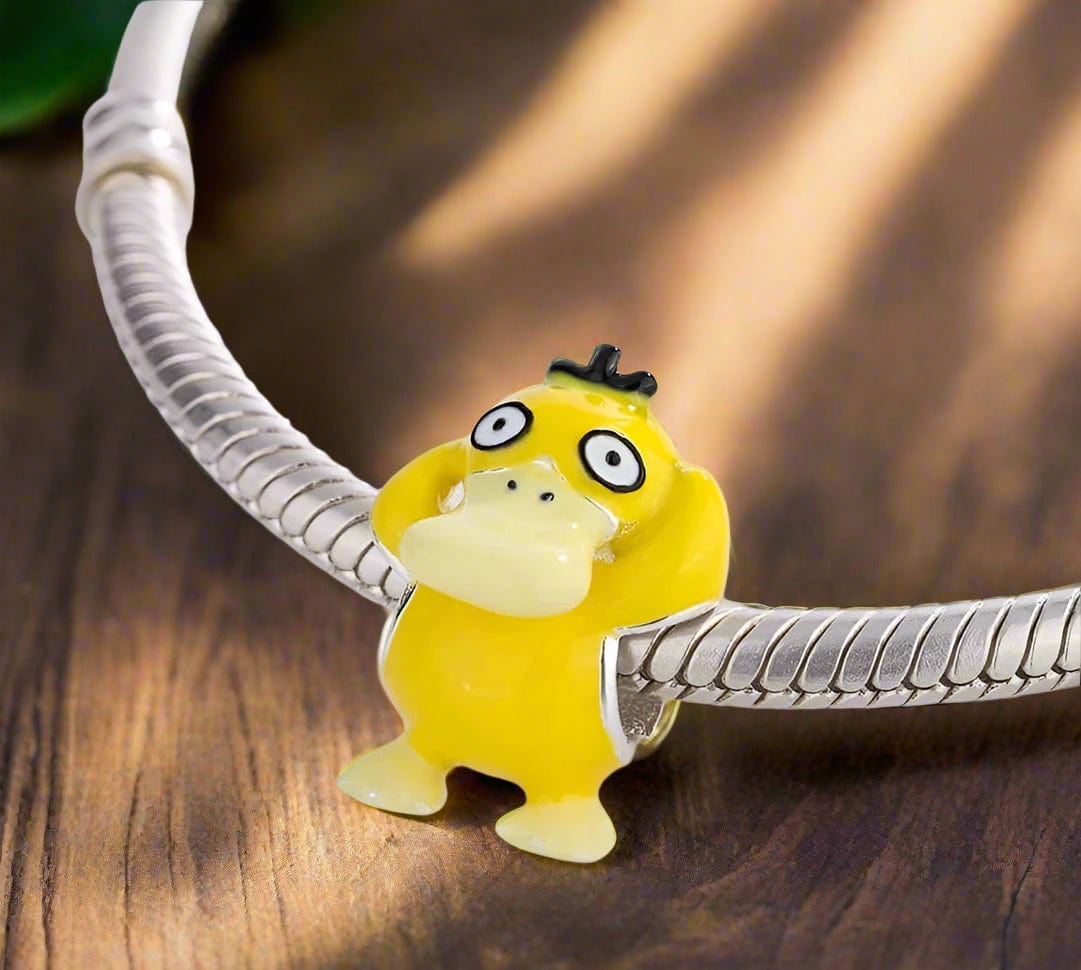 Pangama Jewelry Charm Pokemon Psyduck Charm