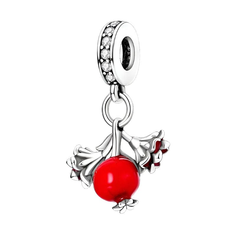 Pangama Jewelry Charm Pomegranate Dangle Charm