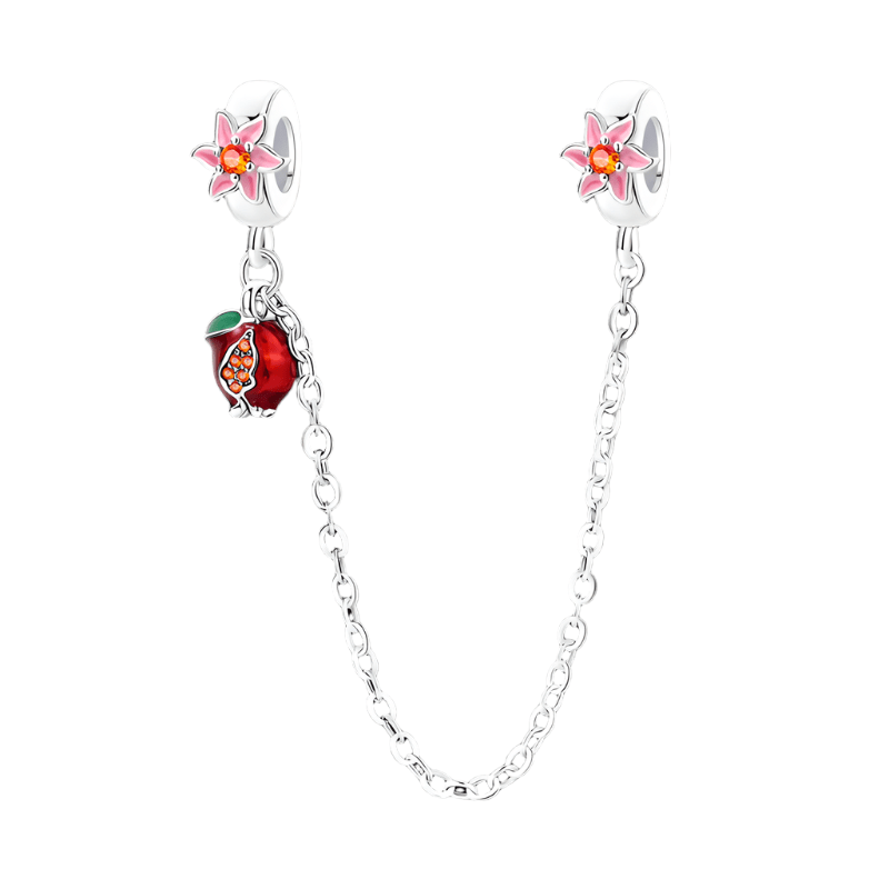 Pangama Jewelry Charm Pomegranate Safety Chain