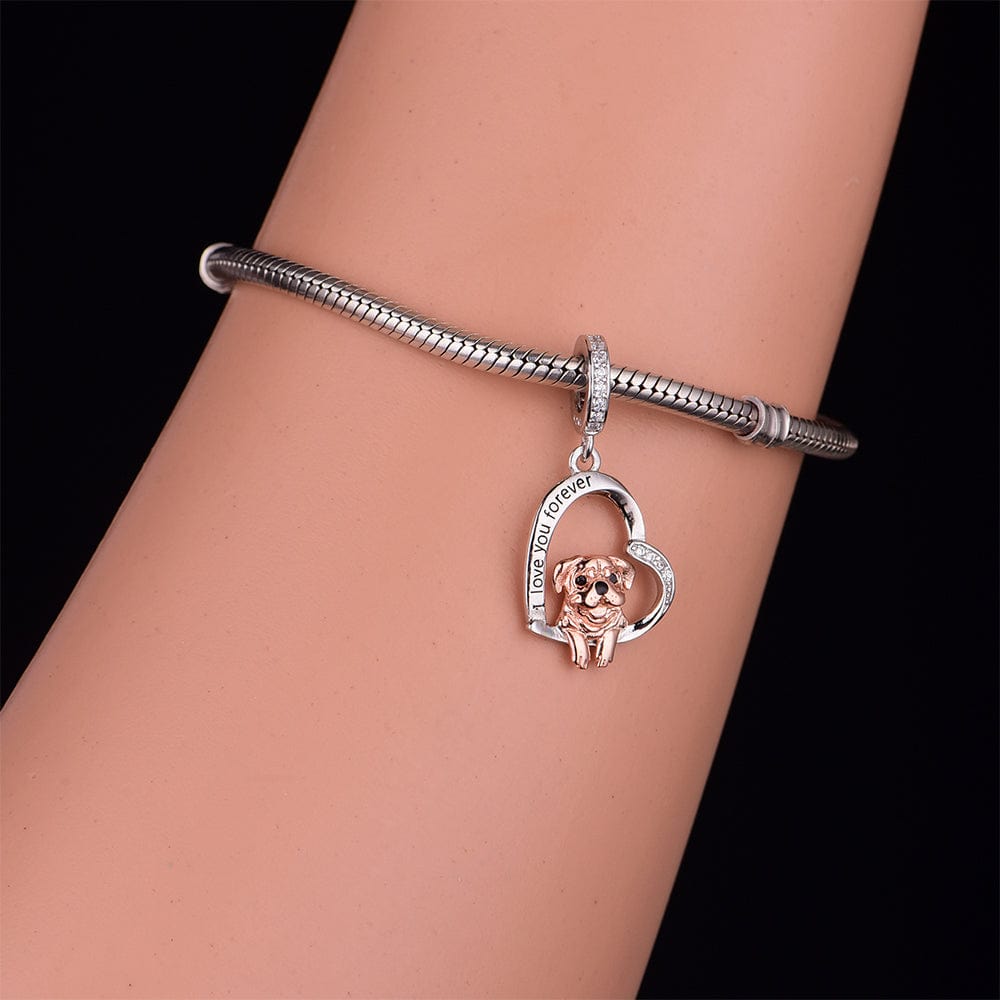 Pangama Jewelry Charm Pug Dog Charm