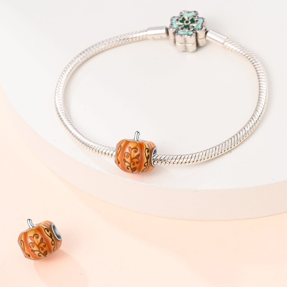 Pangama Jewelry Charm Pumpkin Charm