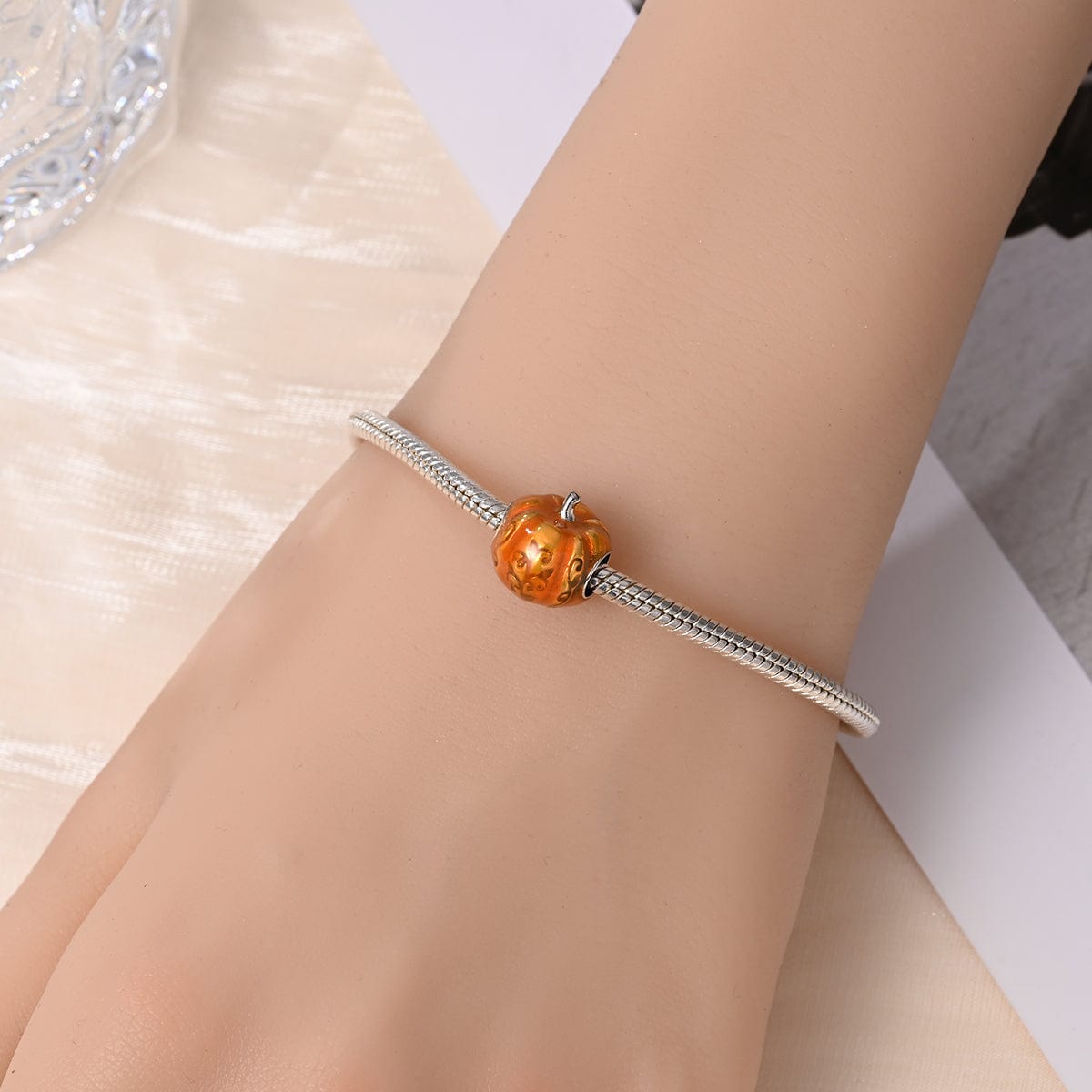 Pangama Jewelry Charm Pumpkin Charm