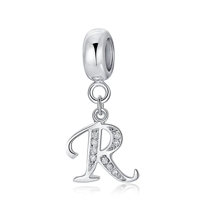 Pangama Jewelry Charm R Letter A~Z Alphabet Charm