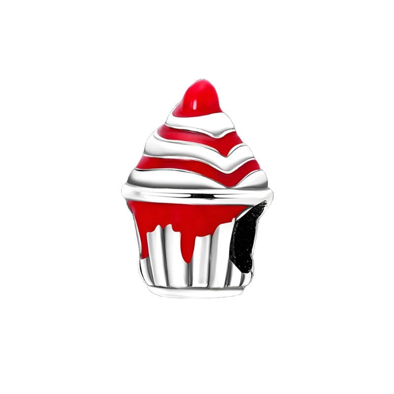 Pangama Jewelry Charm Red Cupcake Charm