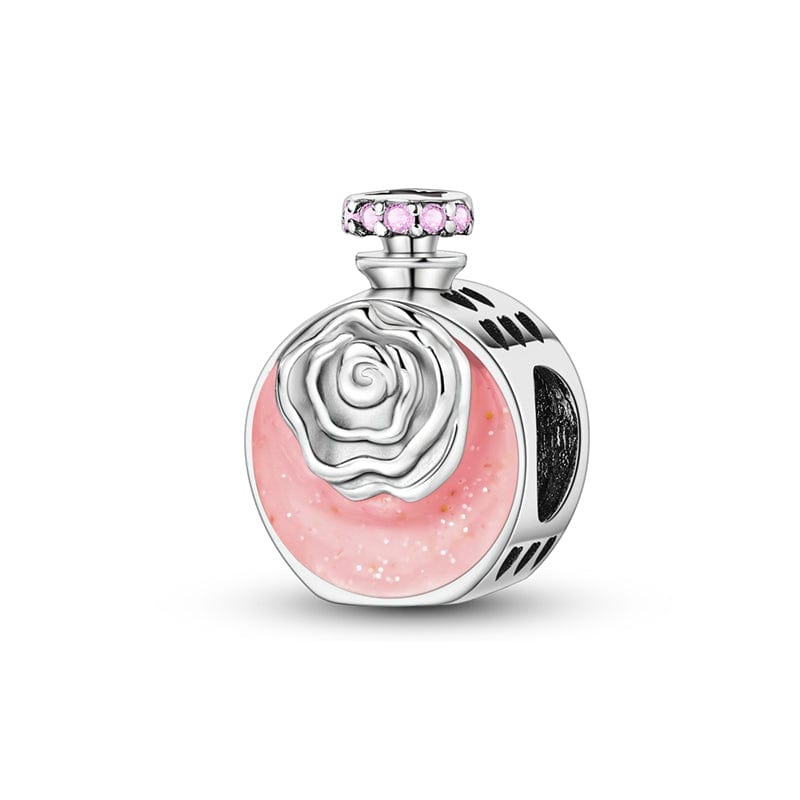 Pangama Jewelry Charm Rose Perfume Bottle Charm