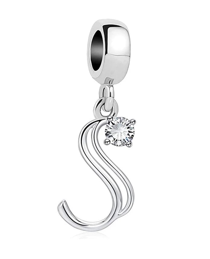 Pangama Jewelry Charm S Letter A~Z Alphabet Charm