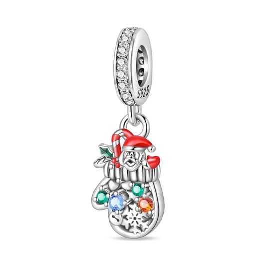 Pangama Jewelry Charm Santa & Stocking Festive Charm