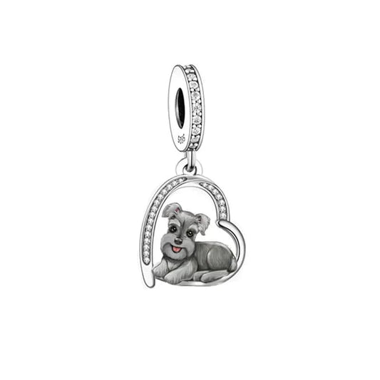 Pangama Jewelry Charm Schnauzer Puppy Charm