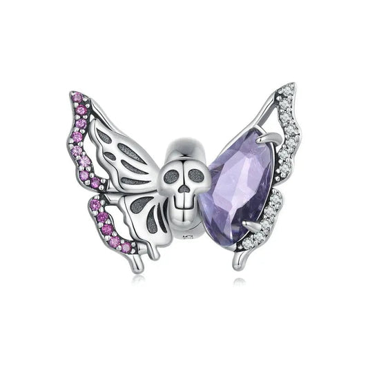 Pangama Jewelry Charm Skeleton Butterfly Charm