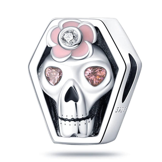 Pangama Jewelry Charm Skull Coffin Charm