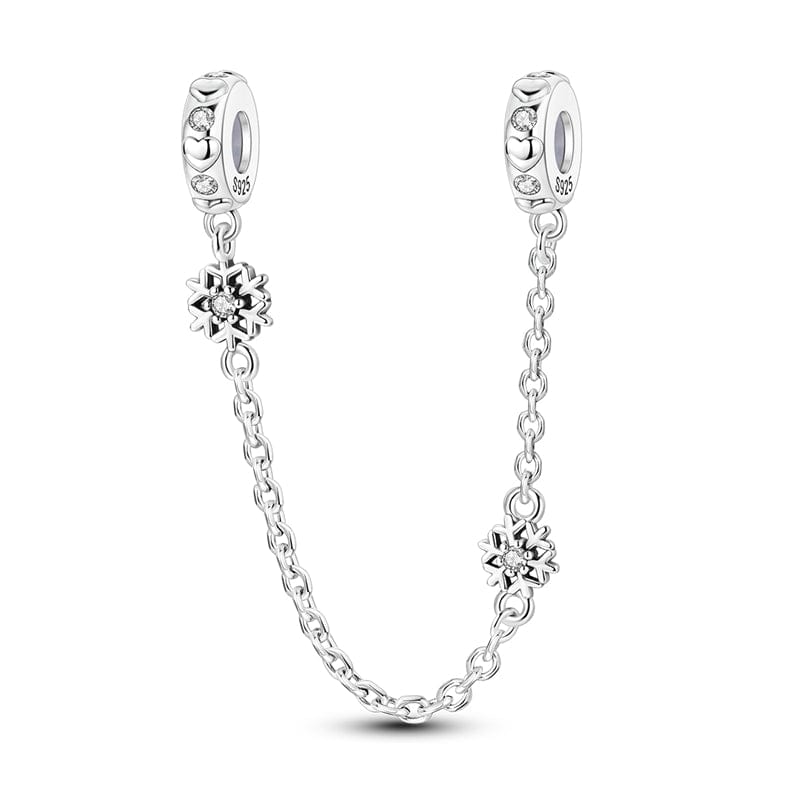 Pangama Jewelry Charm Snowflake Safety Chain