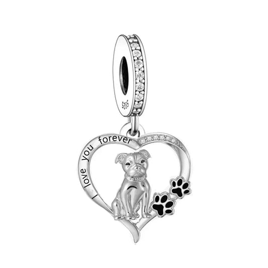 Pangama Jewelry Charm Staffordshire Bull Terrier Charm