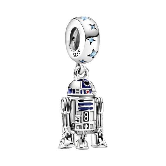 Pangama Jewelry Charm Star Wars R2-D2 Dangle Charm