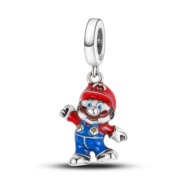 Pangama Jewelry Charm Super Mario Bros Dangle Charm