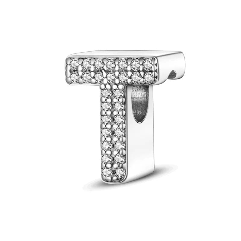 Pangama Jewelry Charm T Letter A~Z Alphabet Charm