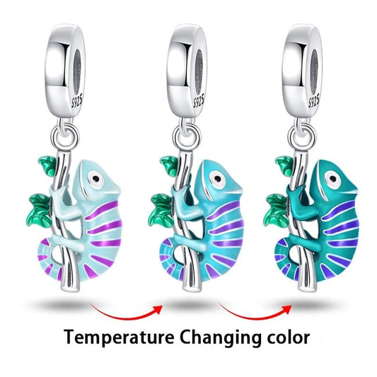 Pangama Jewelry Charm Temperature Changing Lizard Charm