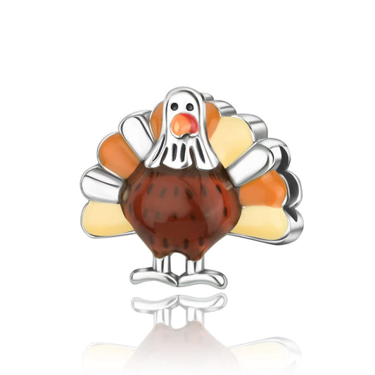 Pangama Jewelry Charm Thanksgiving Turkey Charm