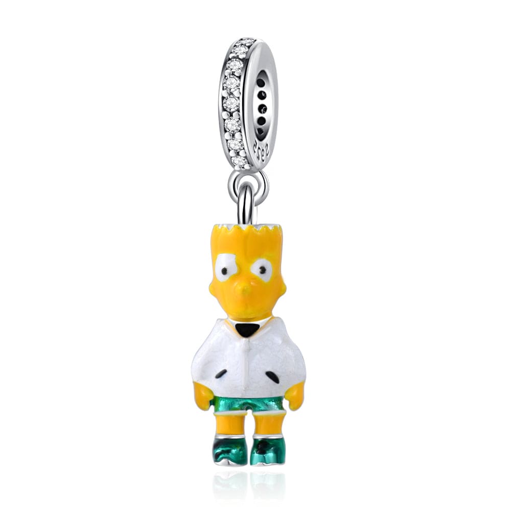 Pangama Jewelry Charm The Simpsons Bart Simpson Dangle Charm