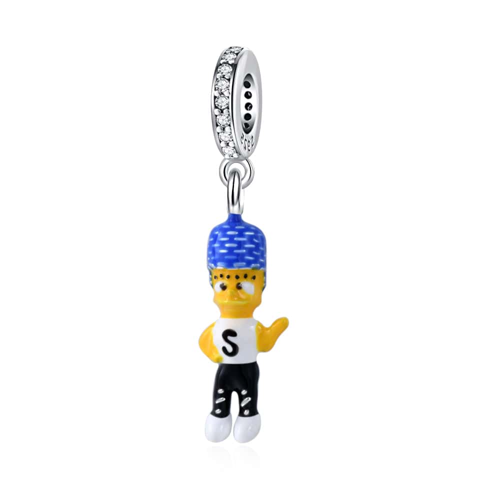 Pangama Jewelry Charm The Simpsons Marge Simpson Dangle Charm