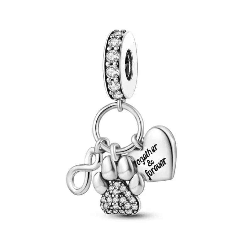 Pangama Jewelry Charm Together & Forever Pet Dangle Charm