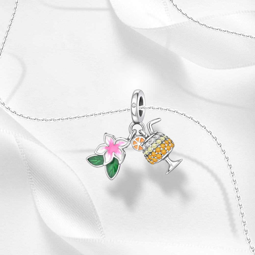 Pangama Jewelry Charm Tropical Cocktail Charm