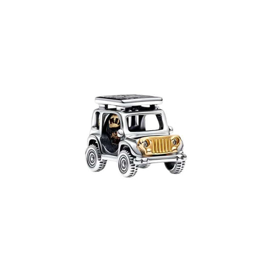 Pangama Jewelry Charm Two-tone Adventure Car Charm