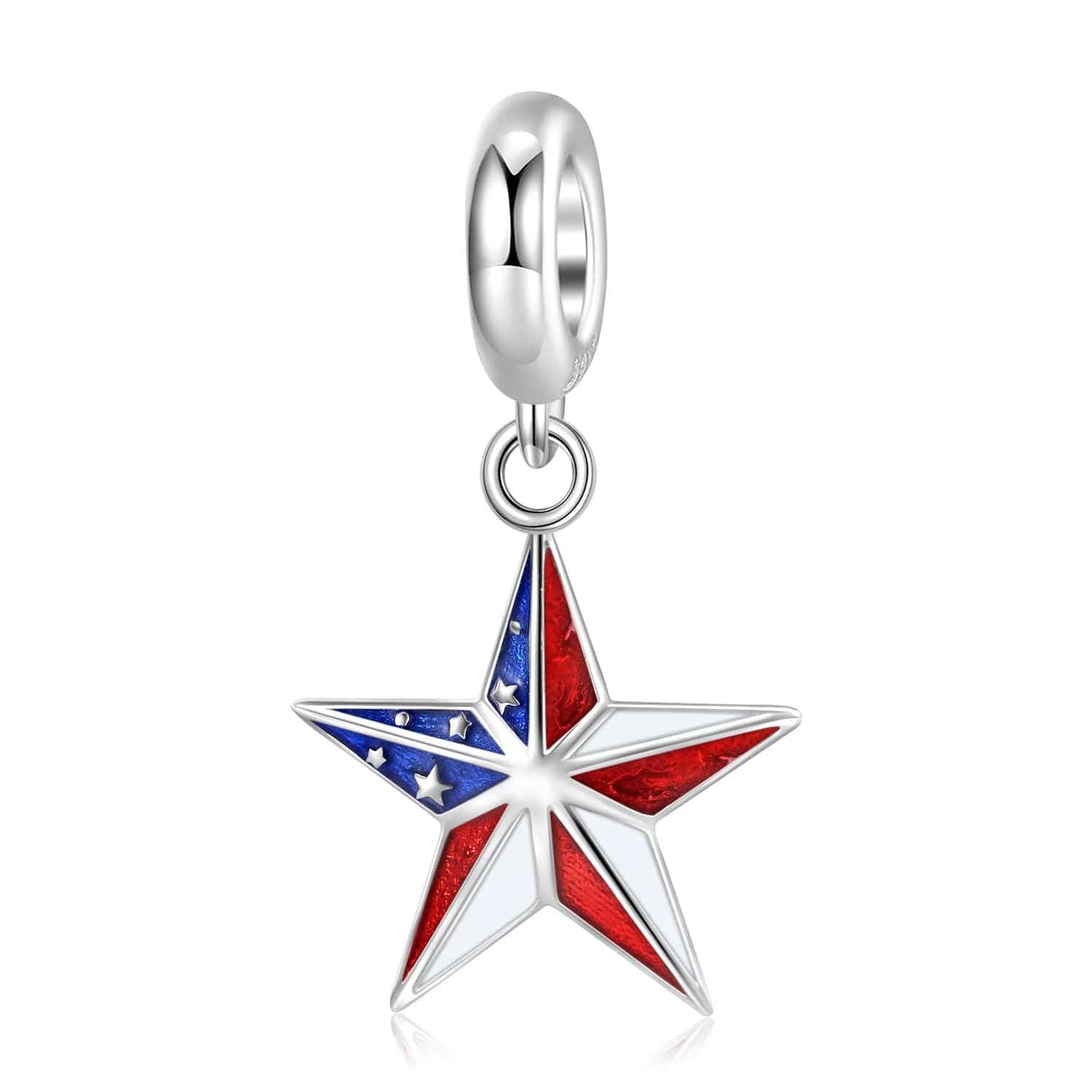 Pangama Jewelry Charm USA Star Dangle Charm