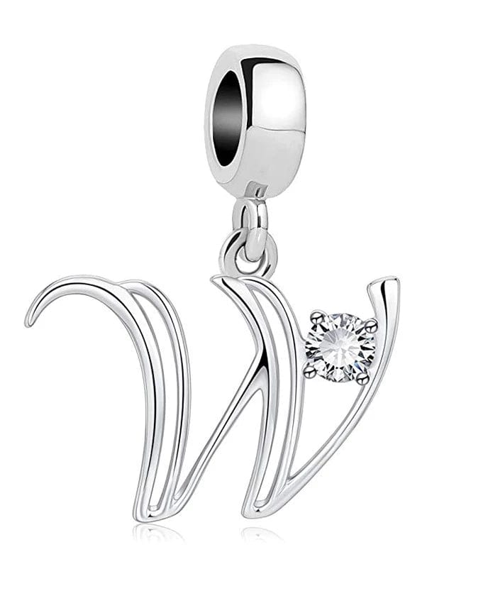 Pangama Jewelry Charm W Letter A~Z Alphabet Charm