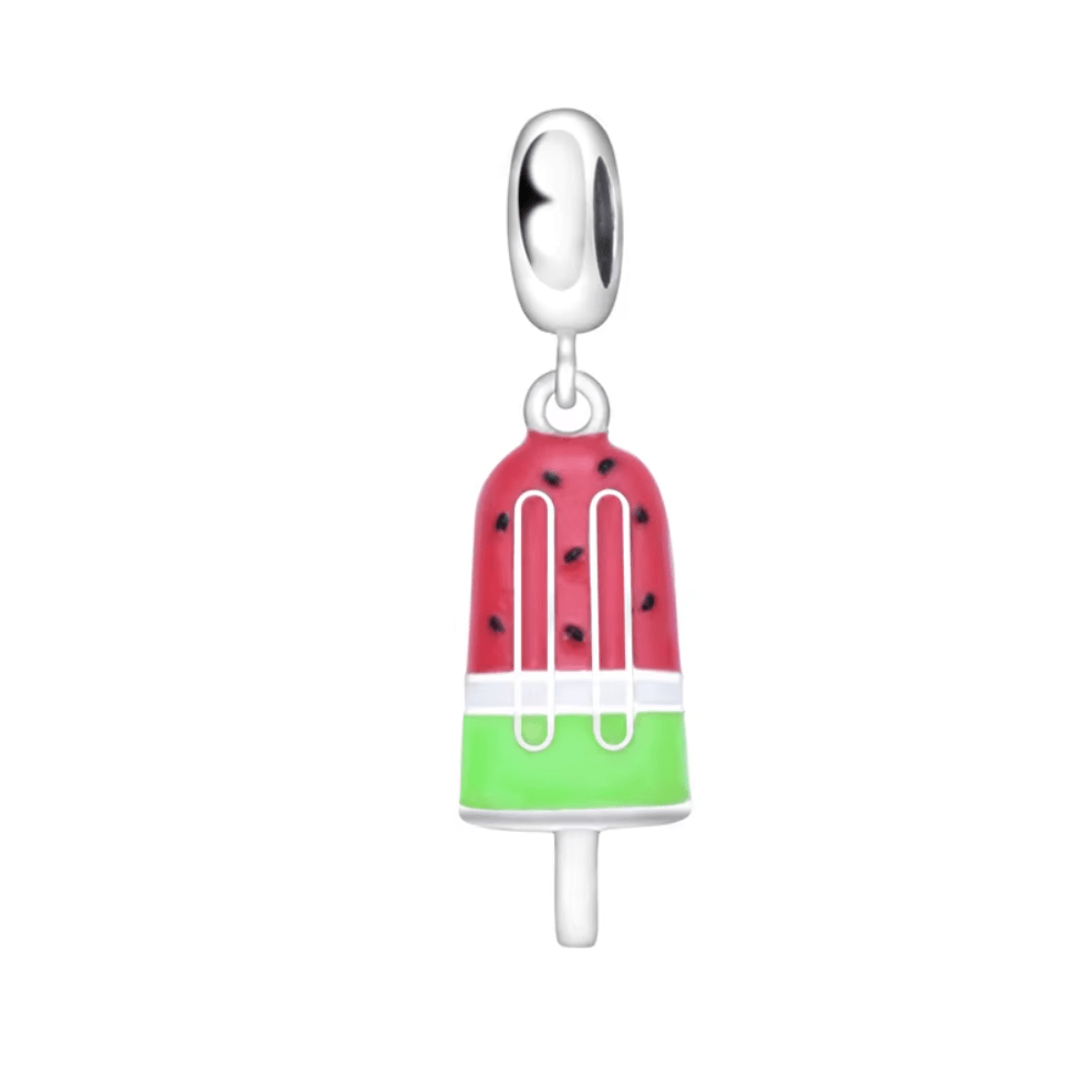 Pangama Jewelry Charm Watermelon Popsicle Dangle Charm