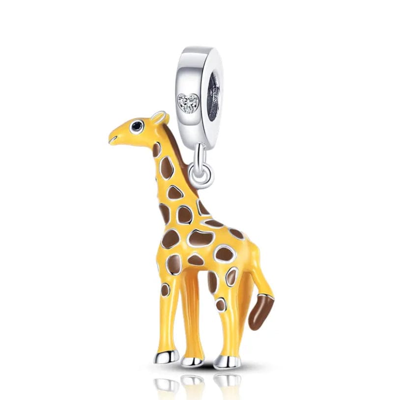 Pangama Jewelry Charm Yellow Giraffe Dangle Charm