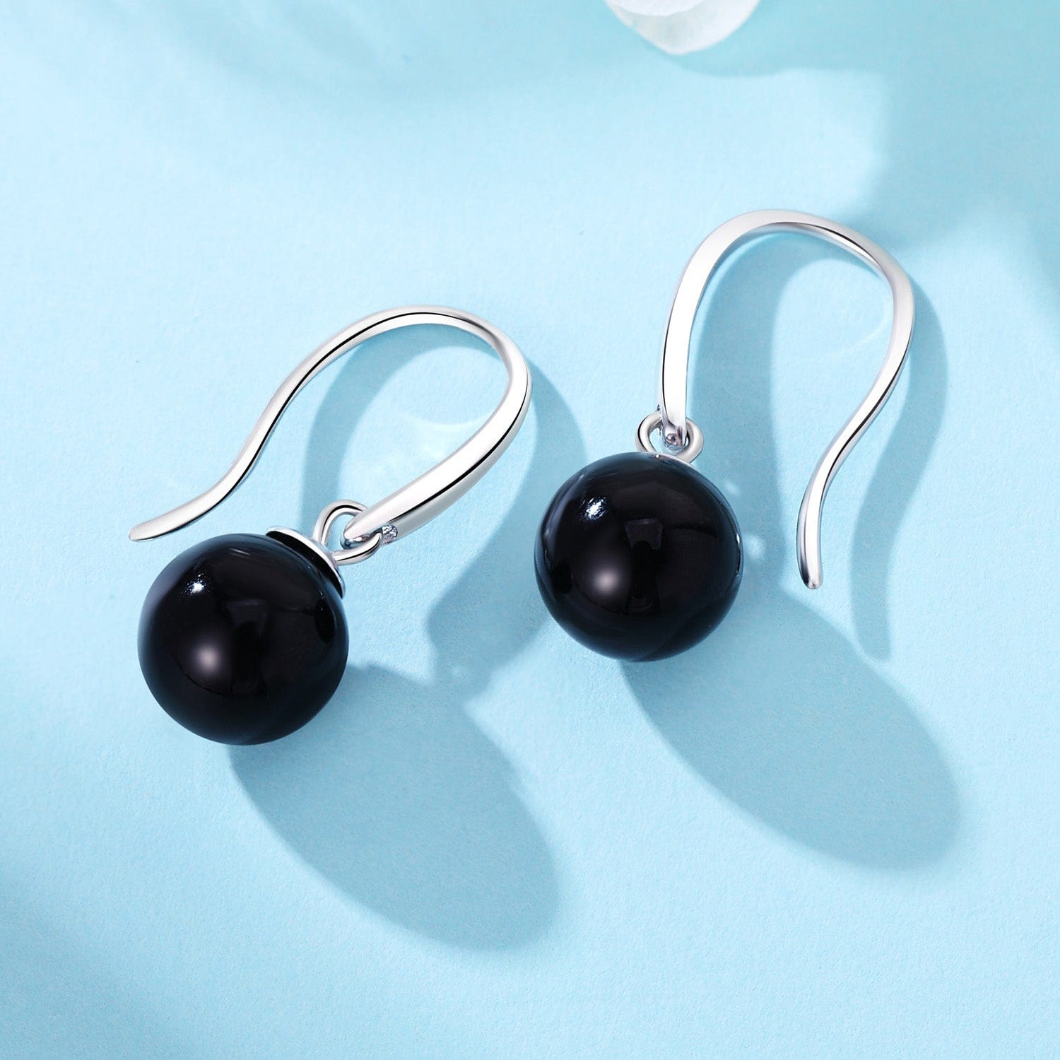 Pangama Jewelry Earrings Black Pearl Drop Earrings