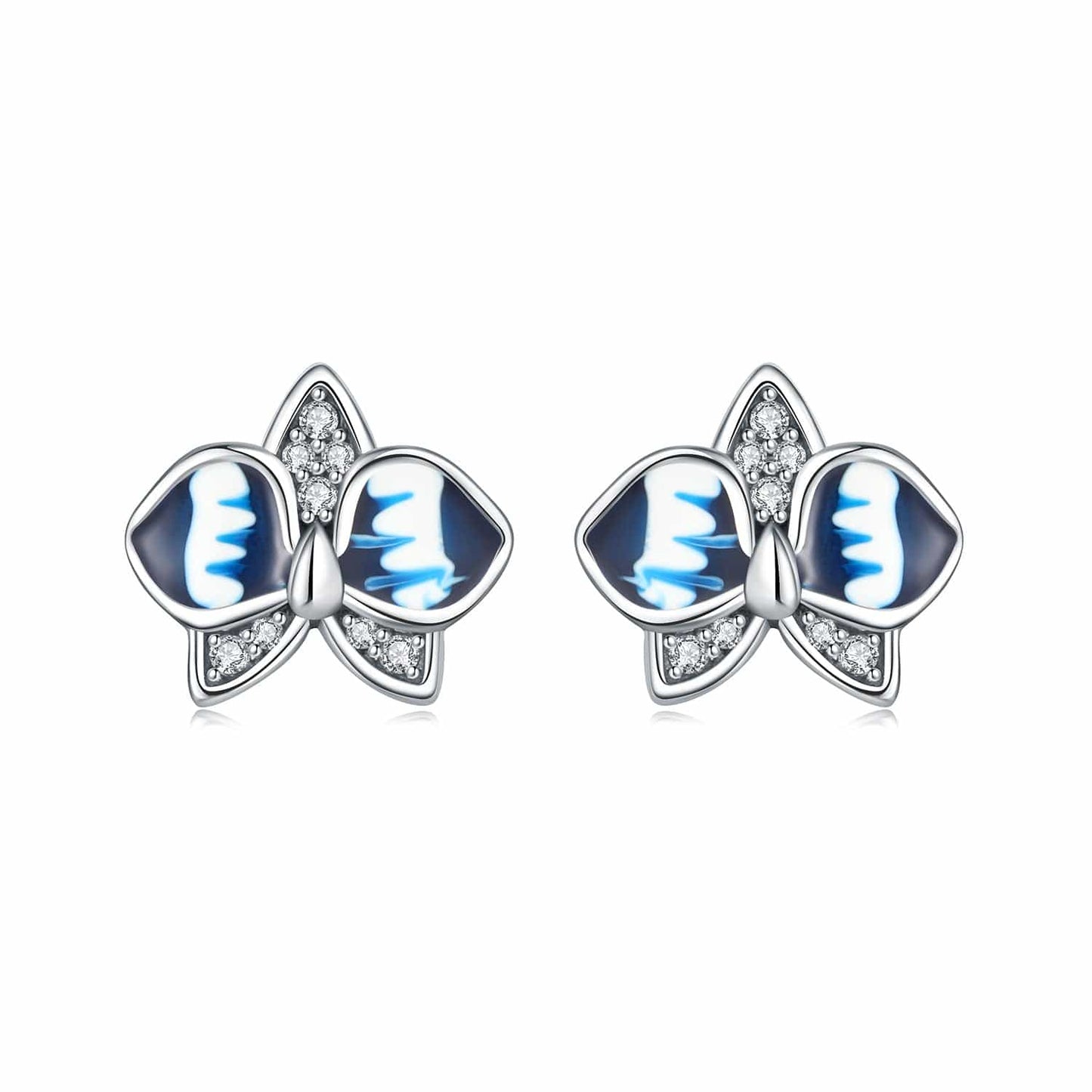 Pangama Jewelry Earrings Blue Radiance Butterfly Studs