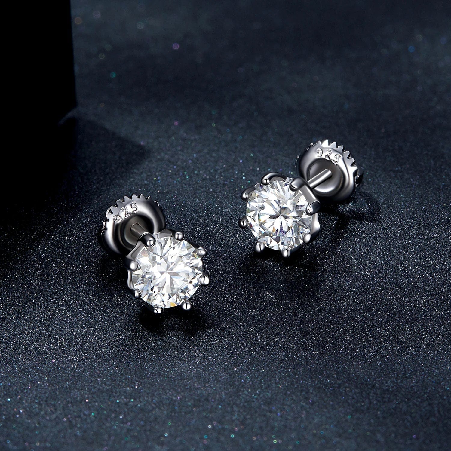 Pangama Jewelry Earrings Pangama Classic Moissanite Stud Earrings