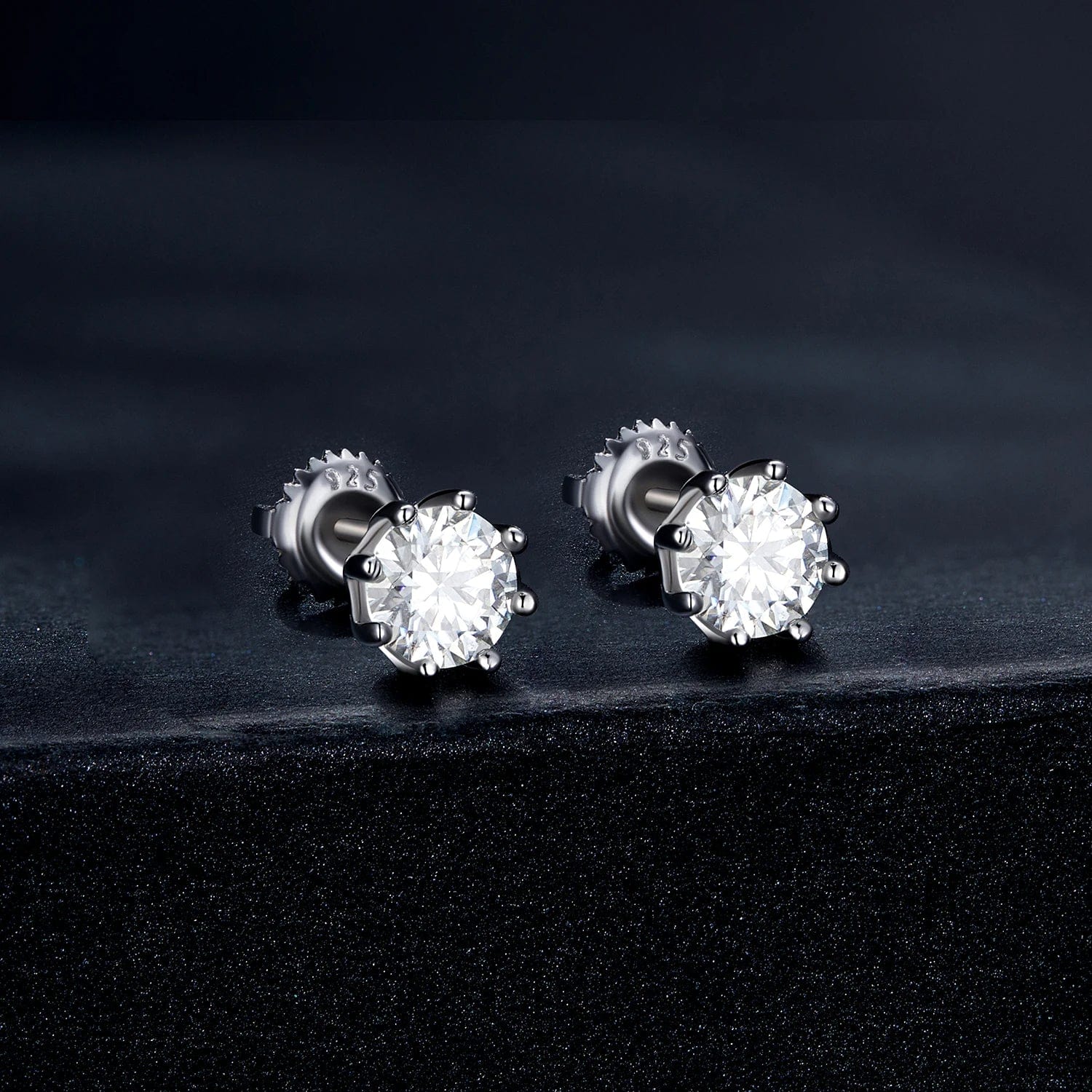 Pangama Jewelry Earrings Pangama Classic Moissanite Stud Earrings