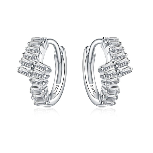 Pangama Jewelry Earrings Radiant Cascade Hoop Earrings