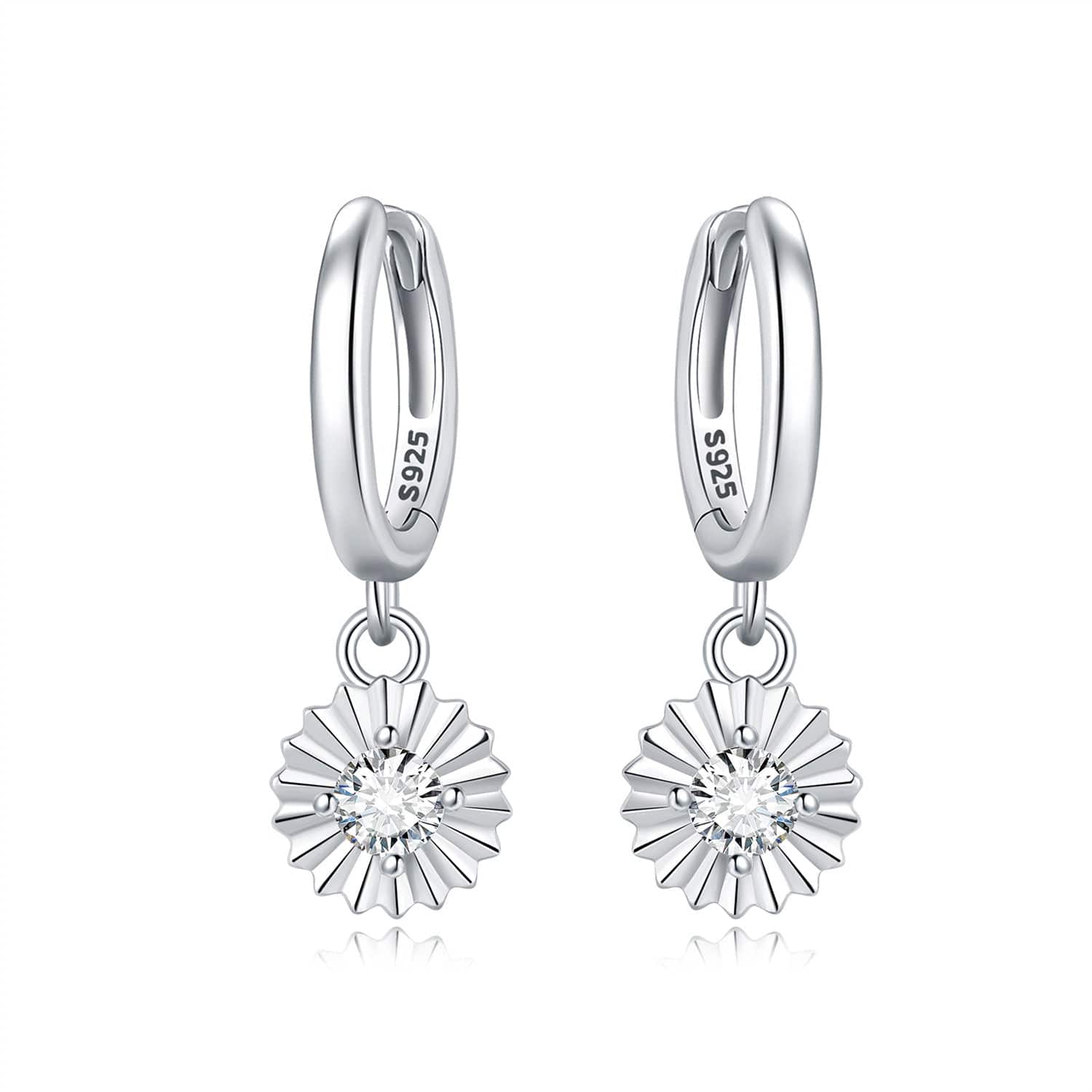 Pangama Jewelry Earrings Sparkling Starburst Drop Earrings