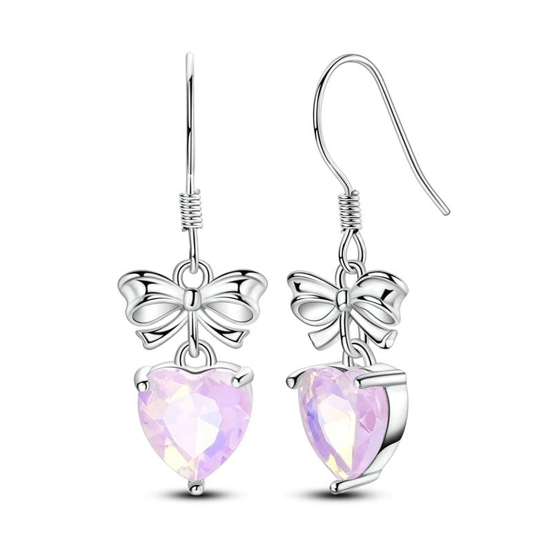 Pangama Jewelry Earrings Sweetheart Bow Dangle Earrings