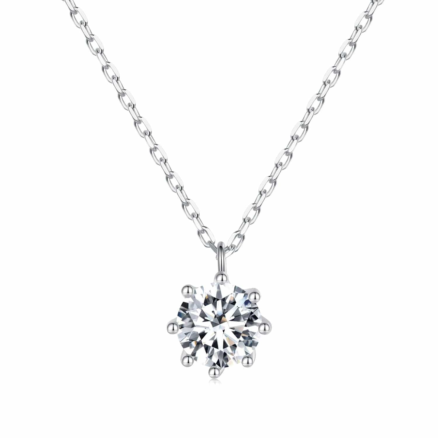 Pangama Jewelry Necklace Pangama Moissanite Solitaire Necklace