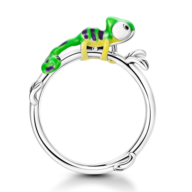 Pangama Jewelry Ring Colour-changing Chameleon Adjustable Ring