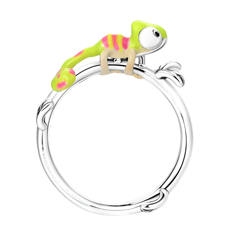 Pangama Jewelry Ring Colour-changing Chameleon Adjustable Ring