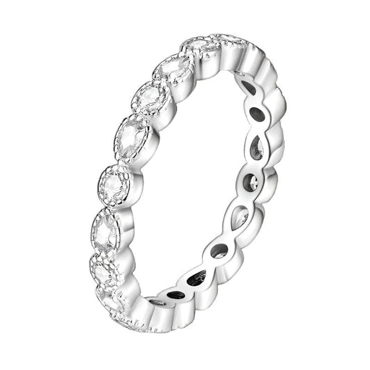 Pangama Jewelry Ring Marquise & Round Diamond Eternity Ring