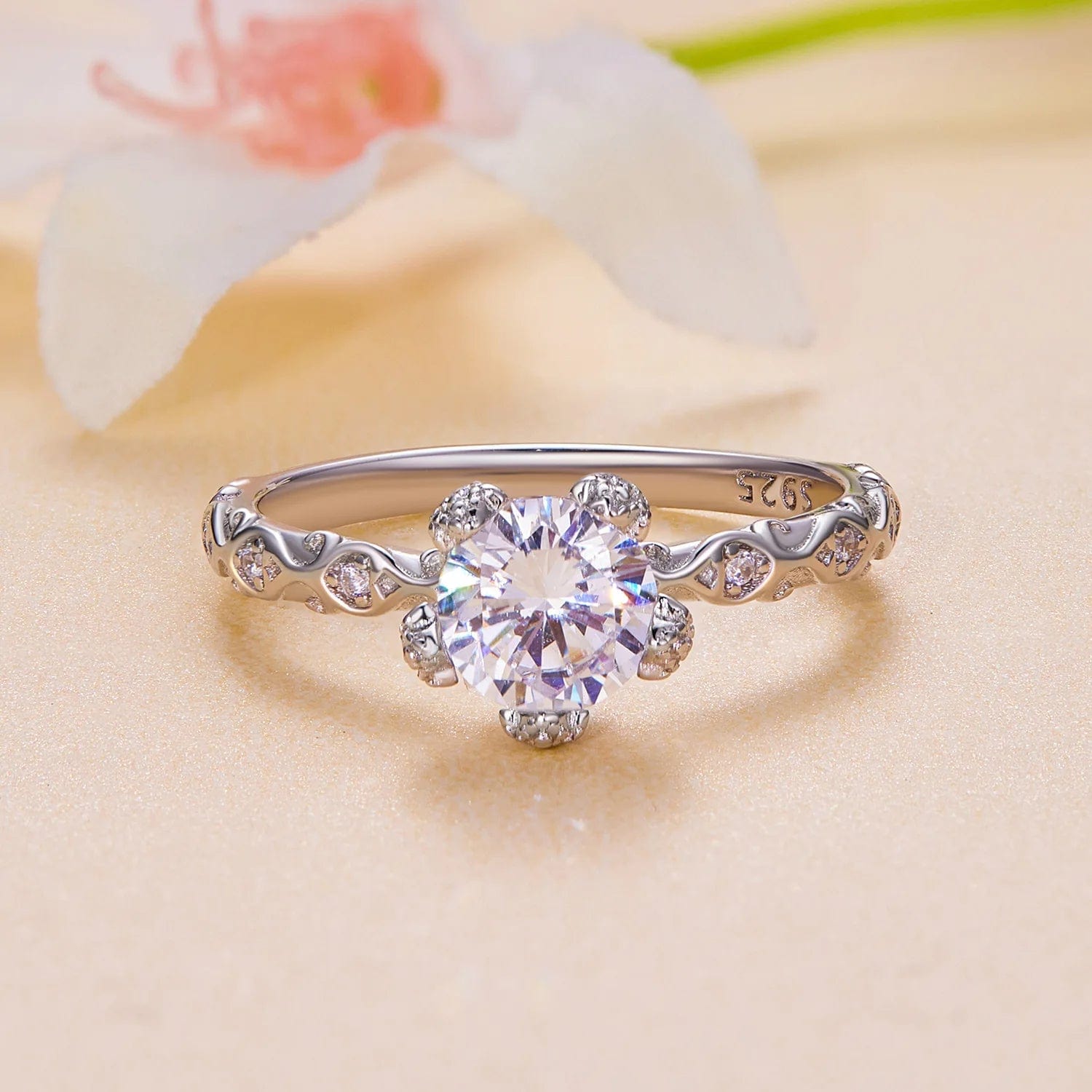 Pangama Jewelry Ring Moissanite (Copy)