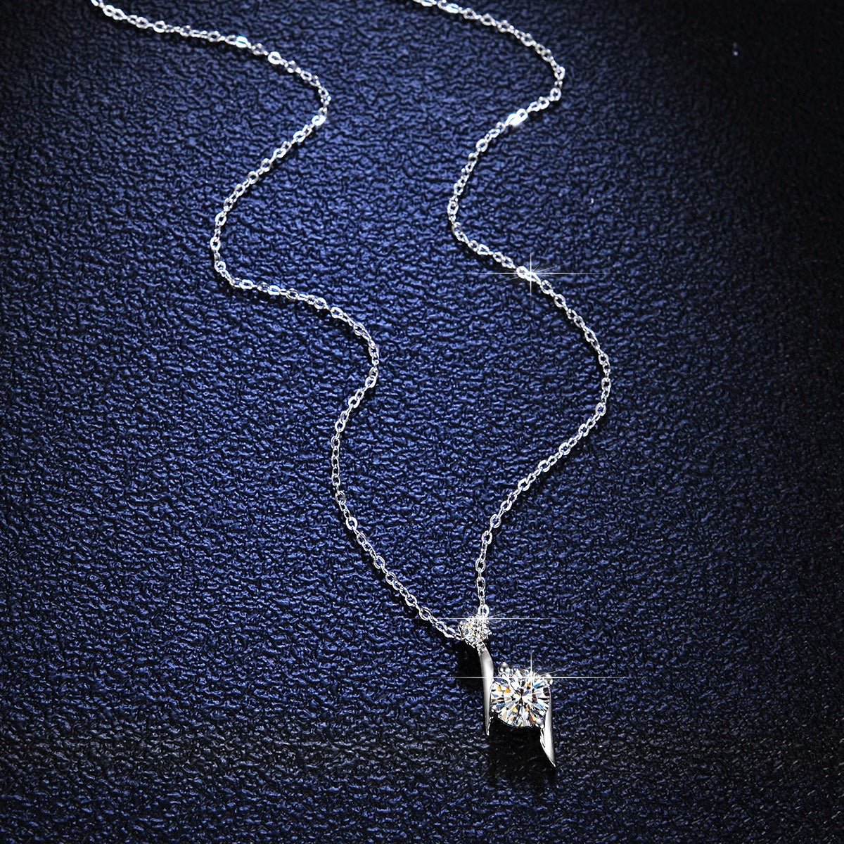 Pangama Jewelry Pangama Radiant Spark Moissanite Necklace