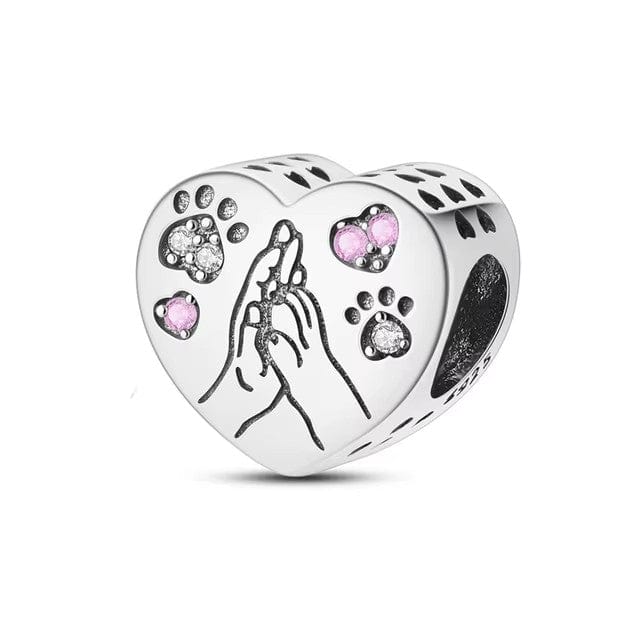 Pangama JewelryPet & Human Connection Heart Charm