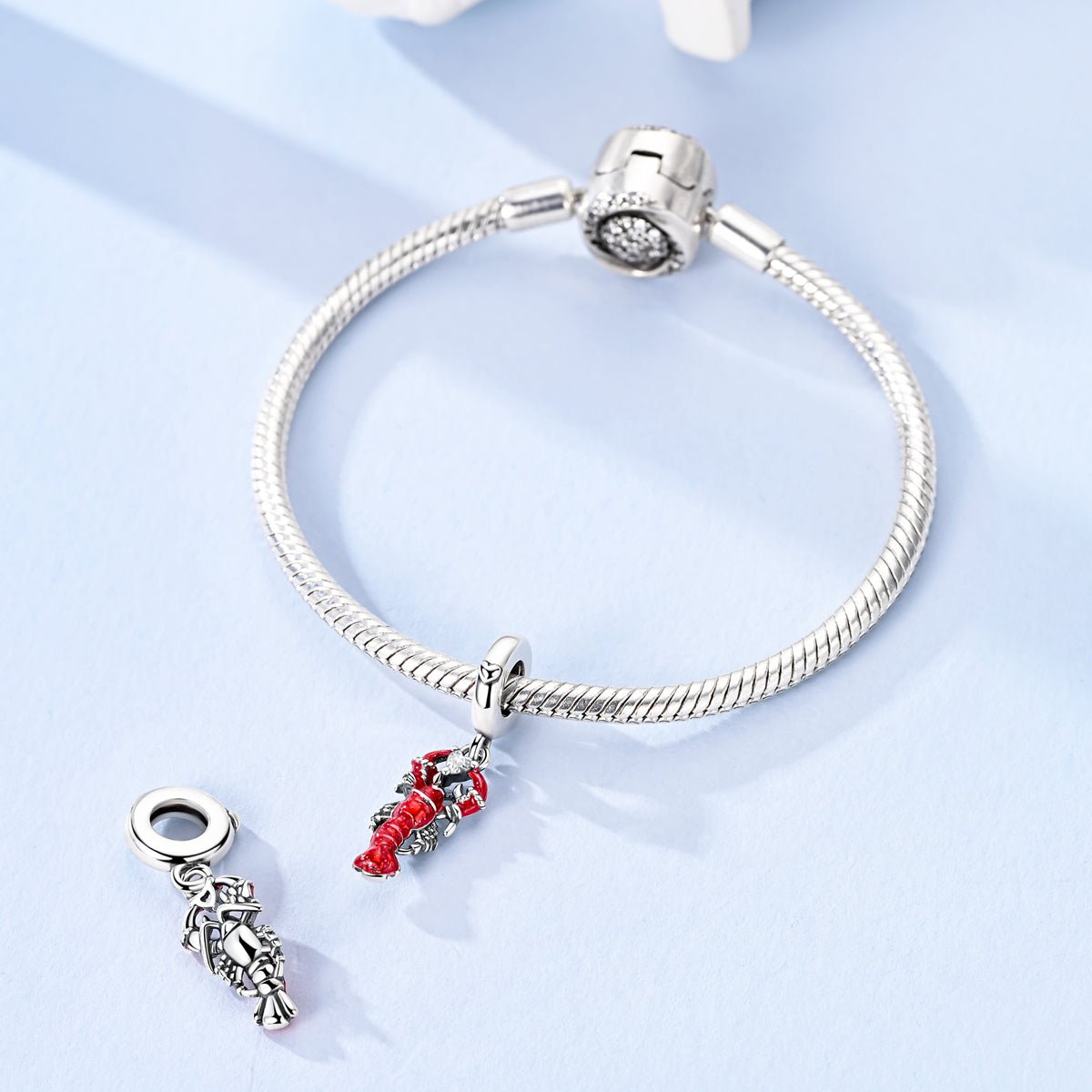 Pangama Jewelry Red Lobster Dangle Charm